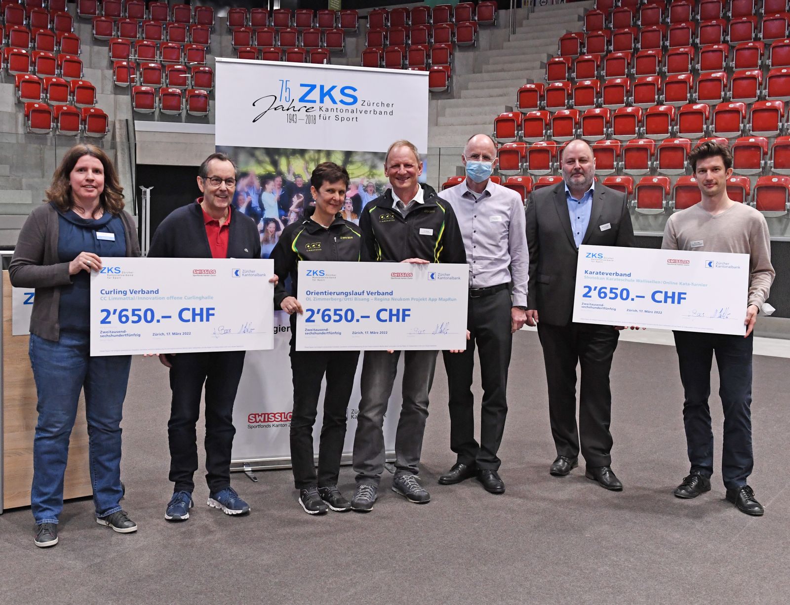 Präsidentenkonferenz 2022 - AXA Arena Winterthur - Bonusvergabe