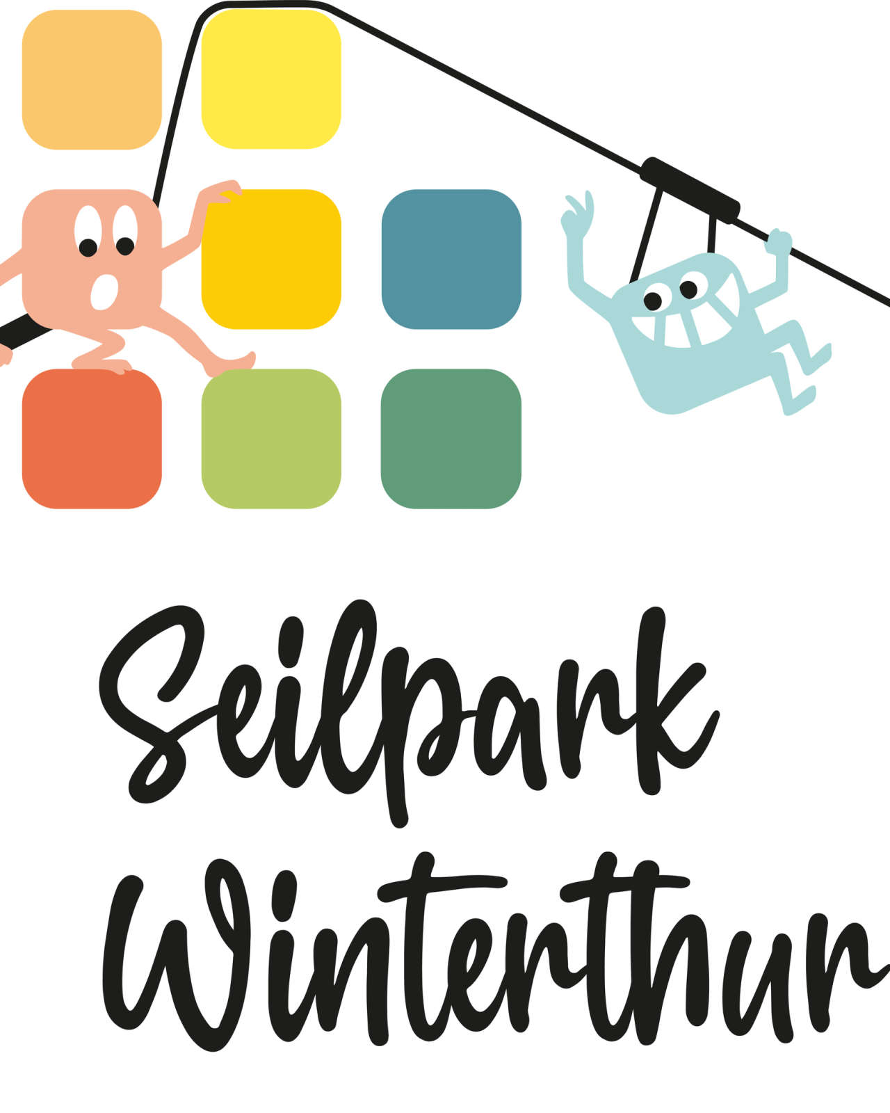 Seilpark Winterthur Logo mit Schriftzug